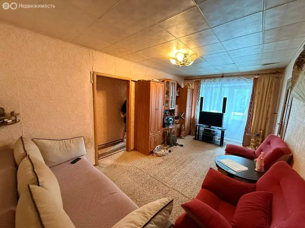 2-комнатная квартира: посёлок Белоберёзовский, 10 (44.3 м) - Фото 1