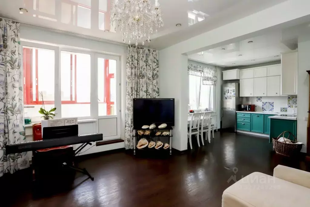 2-к кв. Иркутская область, Иркутск Красноярская ул., 72 (81.4 м) - Фото 1