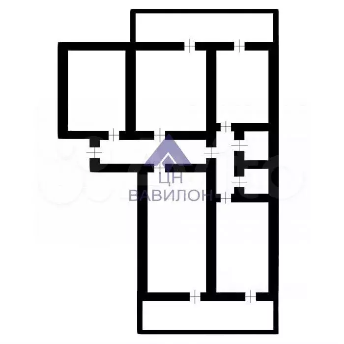 4-к. квартира, 73 м, 5/9 эт. - Фото 0