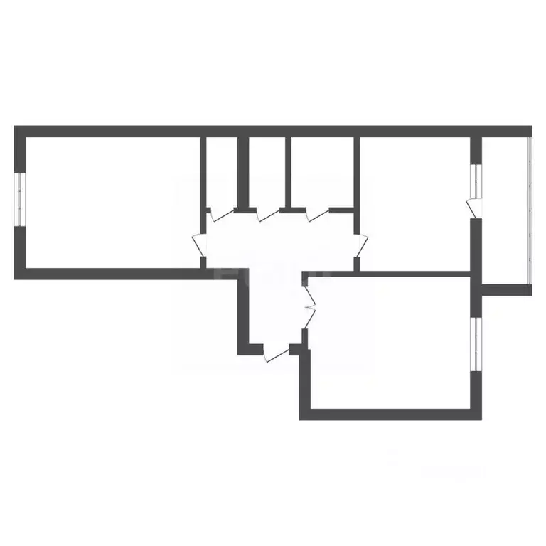 2-к кв. Амурская область, Благовещенск ул. Шафира, 62/2 (60.0 м) - Фото 1