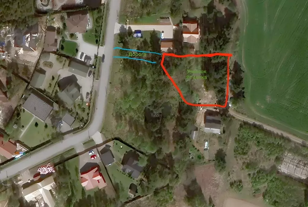 Участок в Ленинградская область, Всеволожский район, Бугровское ... - Фото 1