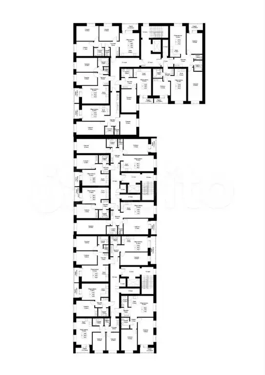 2-к. квартира, 73,1 м, 3/9 эт. - Фото 1