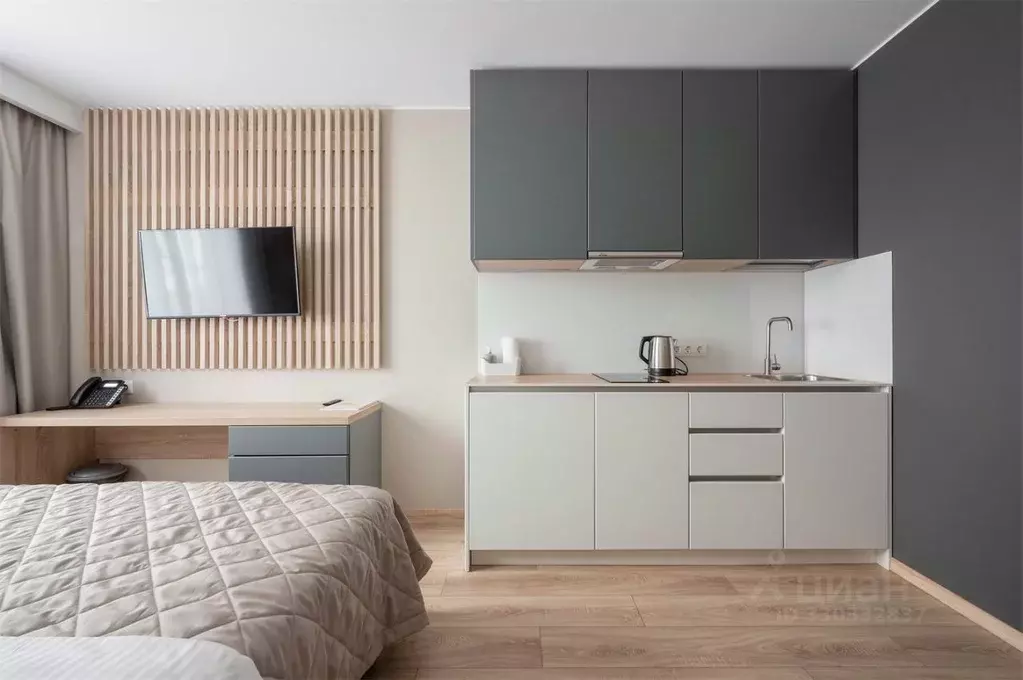 Студия Санкт-Петербург Заозерная ул., 3к3 (25.0 м) - Фото 2