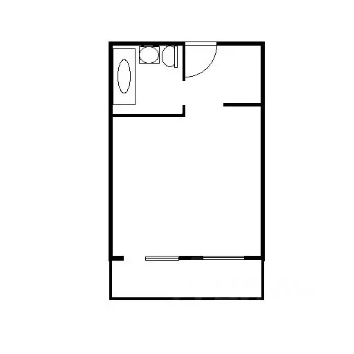 1-к кв. Севастополь проезд Рубежный, 28 (25.5 м) - Фото 2