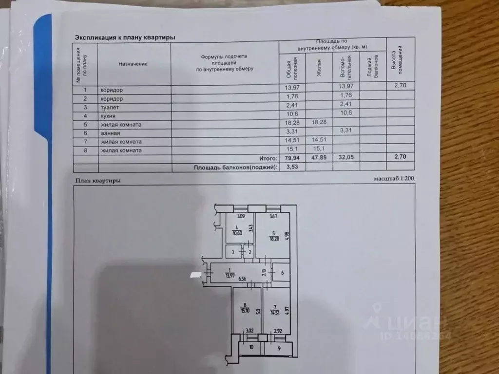 3-к кв. Белгородская область, Старый Оскол Степной мкр, 4 (80.0 м) - Фото 1