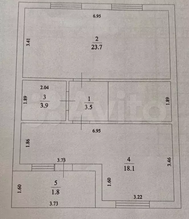 Дом 103 м на участке 8 сот. - Фото 1