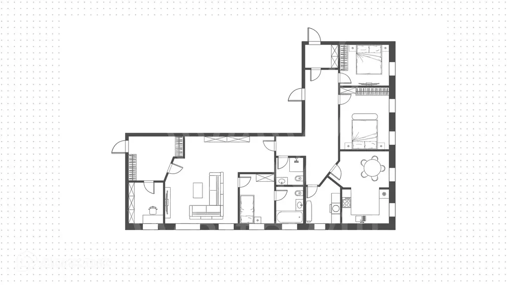 Продаётся 4-к квартира, 177 м - Фото 1