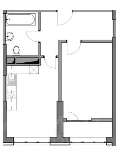 1-к кв. Чеченская республика, Шали Шалинский район, Ахмат жилой ... - Фото 1