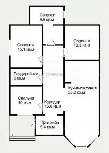 Дом в Краснодарский край, Абинск ул. Толстого, 107А (108 м) - Фото 1