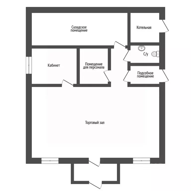 Торговая площадь в Тюменская область, Тюменский муниципальный округ, ... - Фото 2