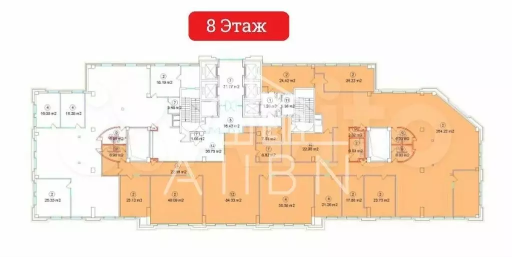 Офис 827м2 - Фото 0