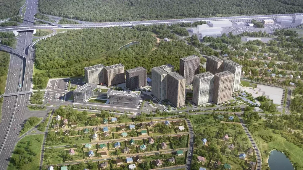 Студия Москва Тропарево Парк мк, к2.3 (25.93 м) - Фото 1