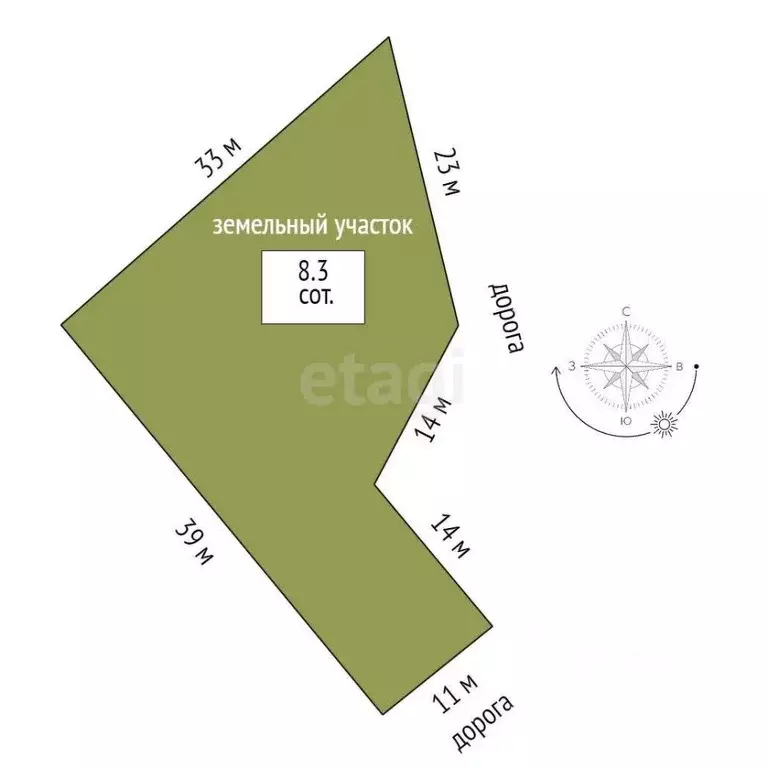 Участок в Тюменская область, Тюменский муниципальный округ, с. Кулига  ... - Фото 1