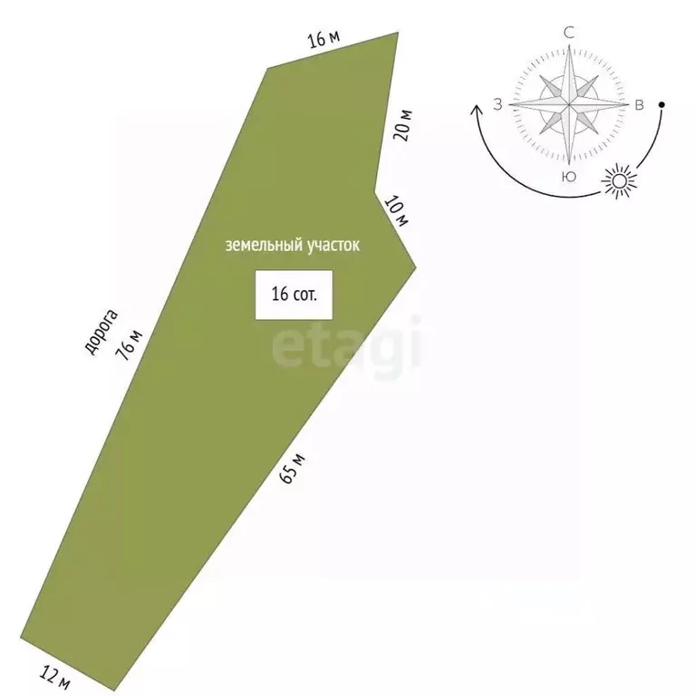 Участок в Смоленская область, Смоленск пос. Таборная Гора, пер. 1-й ... - Фото 1