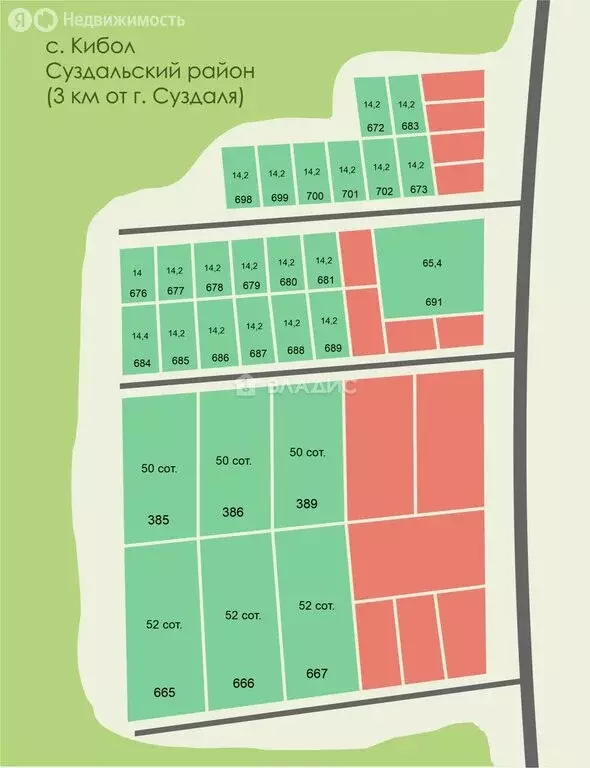 Участок в Суздальский район, муниципальное образование Селецкое, село ... - Фото 1
