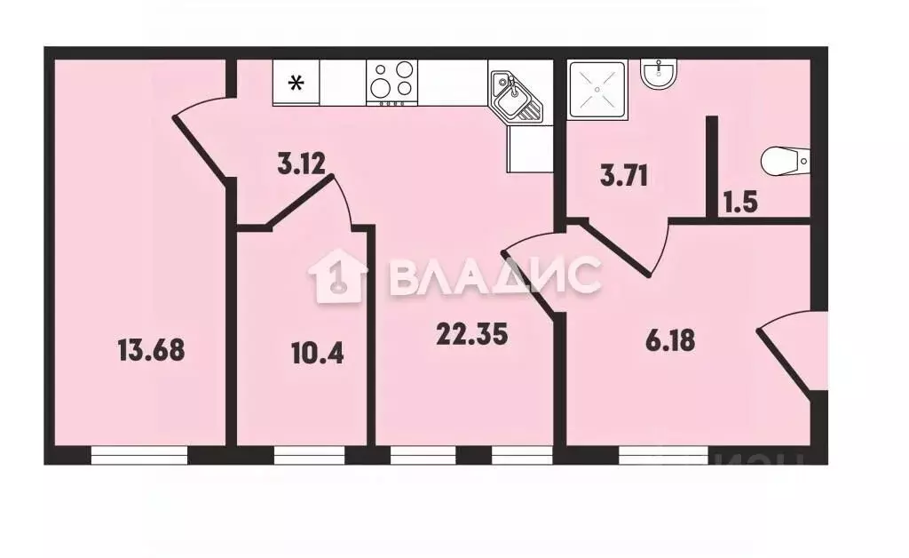 Офис в Санкт-Петербург Почтамтская ул., 1 (61 м) - Фото 2