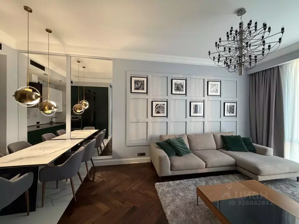 3-к кв. Москва Мосфильмовская ул., 8 (100.0 м) - Фото 1