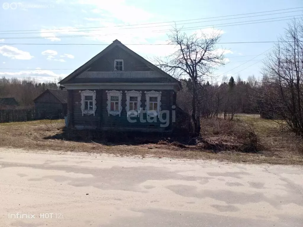 Дом в Ивановская область, Пестяковское сельское поселение, деревня ... - Фото 0