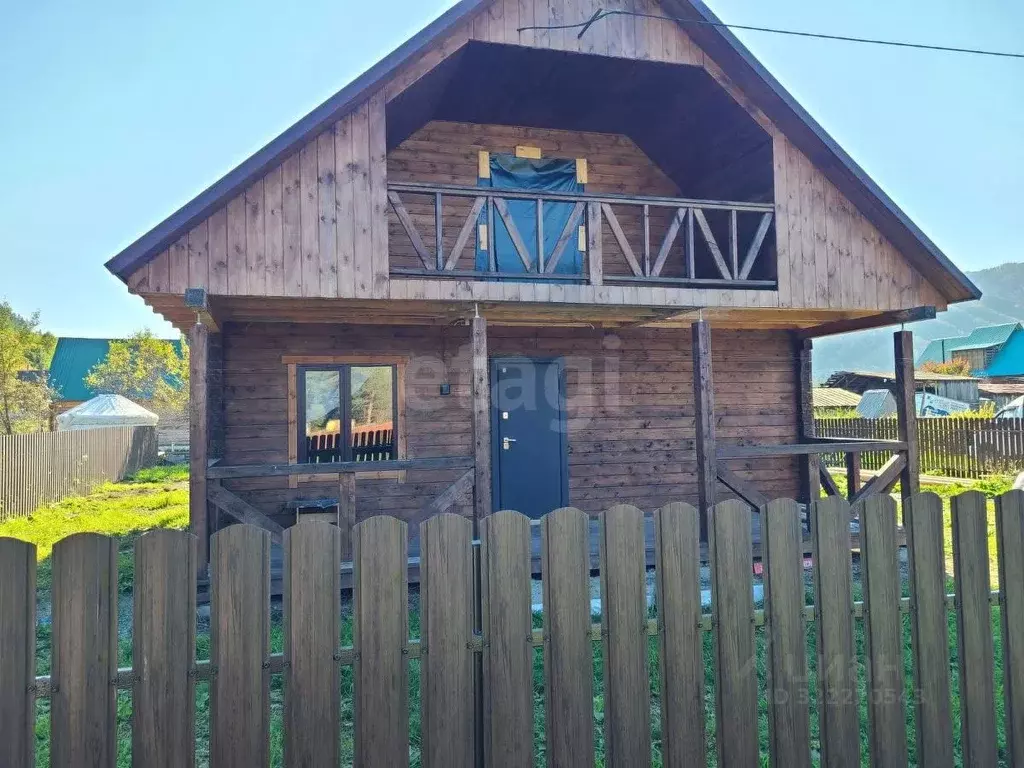 Дом в Алтай, Чемальский район, пос. Усть-Сема пер. Рябиновый, 9 (76 м) - Фото 1