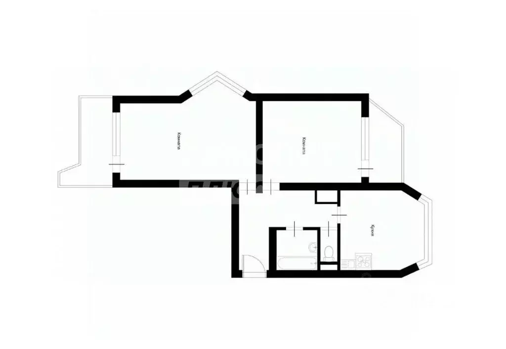 2-к кв. Московская область, Красногорск городской округ, Путилково пгт ... - Фото 2