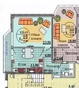 1-к кв. Краснодарский край, Анапа Краснодарская ул., 66В (53.0 м) - Фото 1