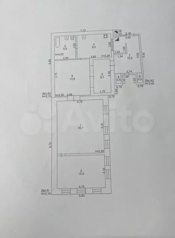 Дом 86,2 м на участке 5,4 сот. - Фото 0