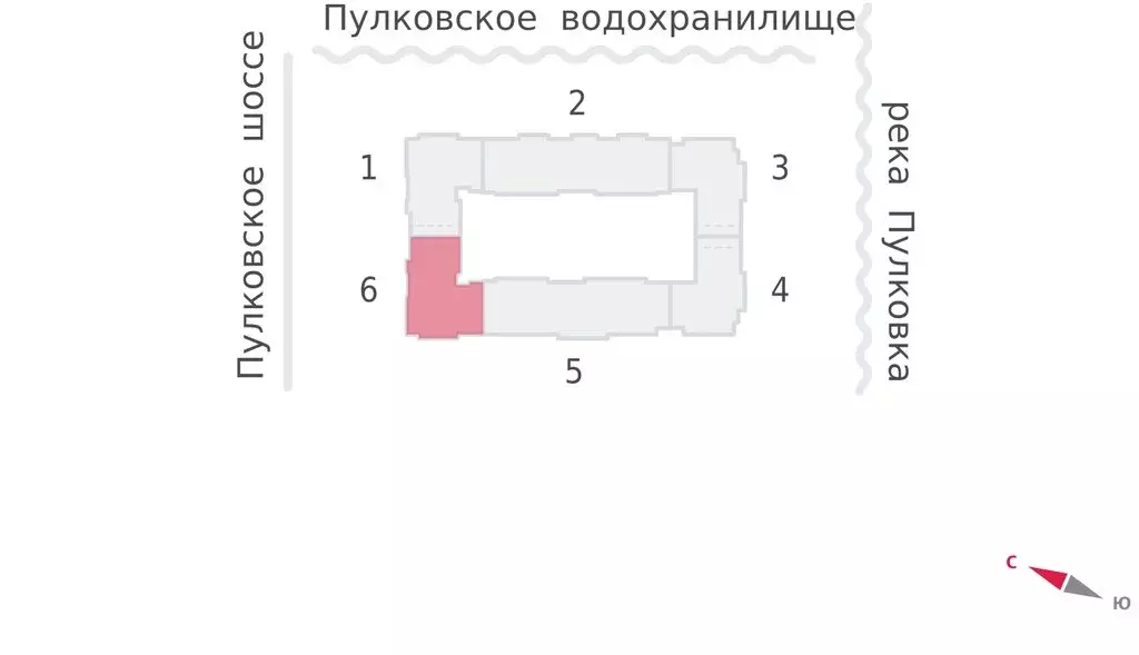 2-комнатная квартира: посёлок Шушары, территория Пулковское (56.2 м) - Фото 2