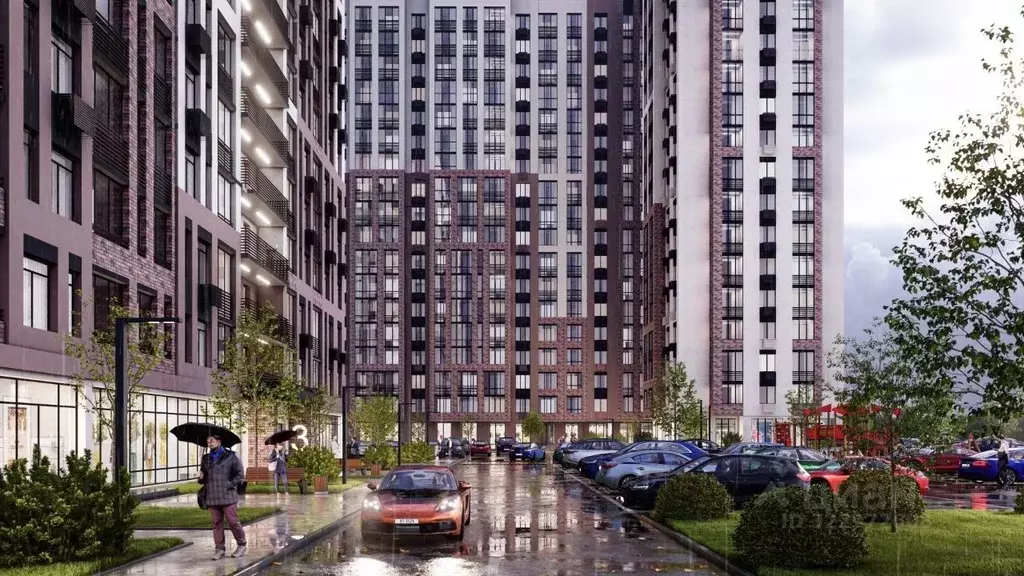 2-к кв. Воронежская область, Воронеж Домино жилой комплекс (54.24 м) - Фото 2