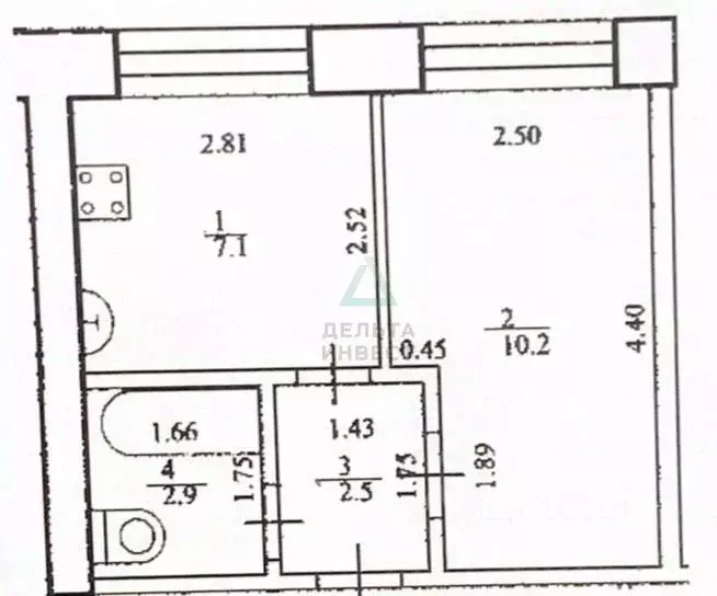 1-к кв. Башкортостан, Уфа Революционная ул., 96/2 (22.7 м) - Фото 1