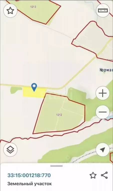 Участок в Владимирская область, Муром д. Коржавино,  (300.0 сот.) - Фото 1