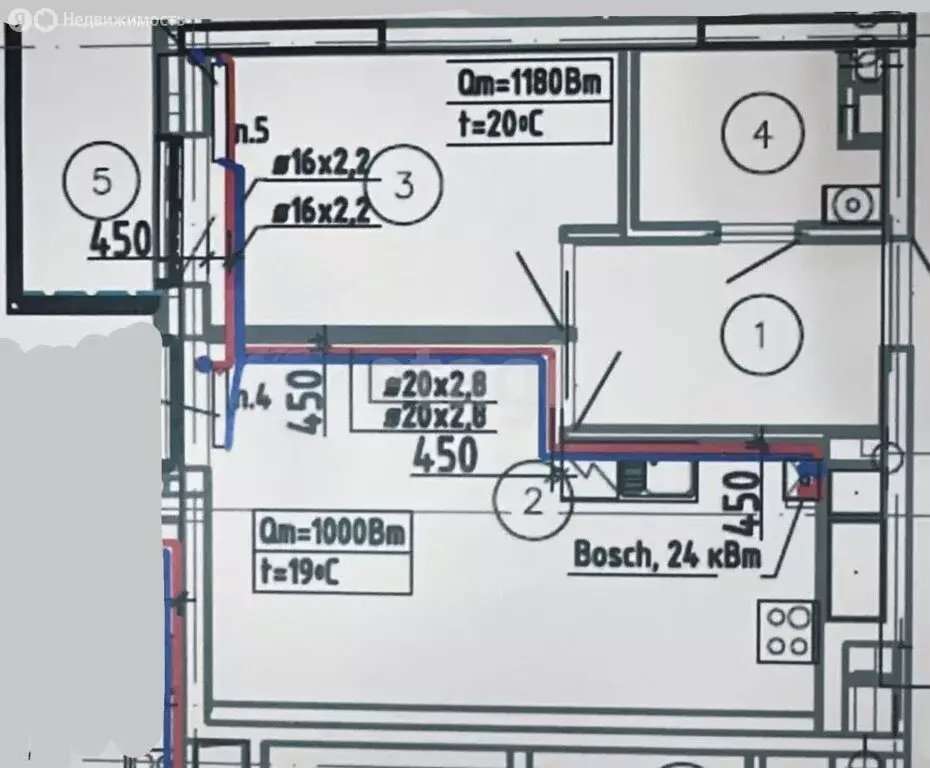1-комнатная квартира: Казань, улица Шаляпина, 32 (43 м) - Фото 1