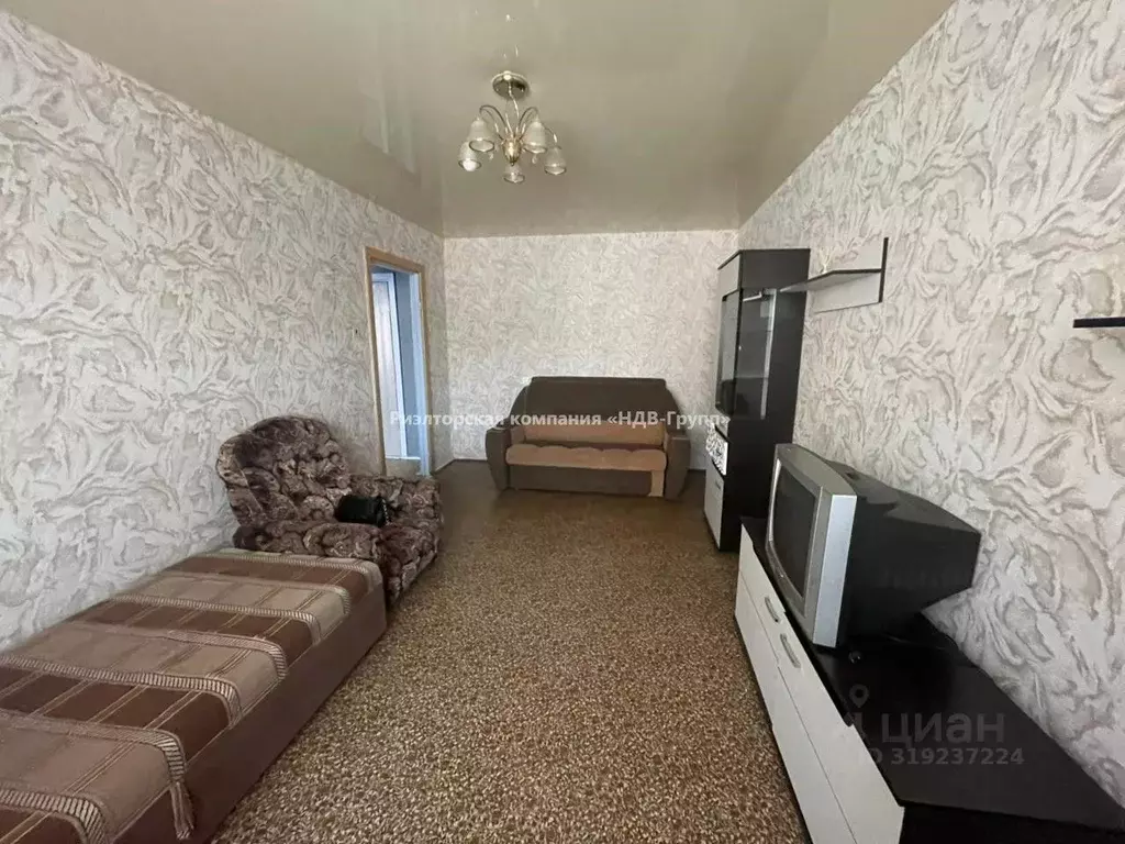 1-к кв. Хабаровский край, Хабаровск Южный мкр, ул. Малиновского, 42 ... - Фото 1