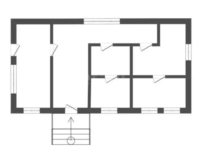 Дом в Поворино, улица Карла Маркса (70 м) - Фото 1
