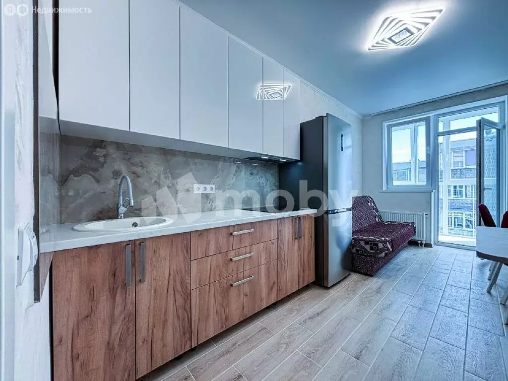 1-комнатная квартира: Пионерский, Октябрьская улица, 3Б к1 (40.4 м) - Фото 1