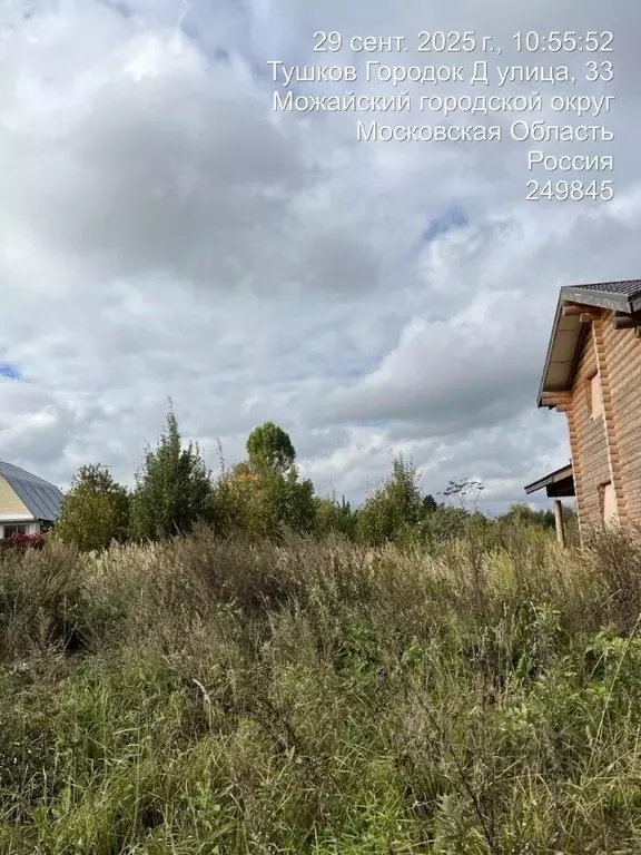 Участок в Московская область, Можайский муниципальный округ, д. Тушков ... - Фото 1