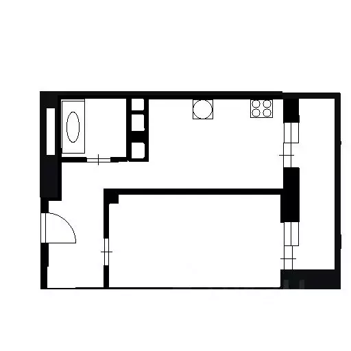 1-к кв. Краснодарский край, Краснодар Старокубанская ул., 139 (41.5 м) - Фото 1