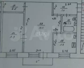 2-к. квартира, 42,3 м, 4/5 эт. - Фото 0