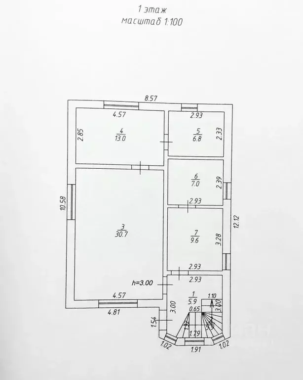 Дом в Краснодарский край, Анапа муниципальный округ, пос. Пятихатки ... - Фото 2