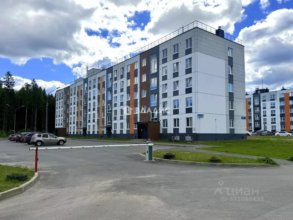 1-к кв. Карелия, Петрозаводск проезд Вьюжный, 3 (28.7 м) - Фото 1