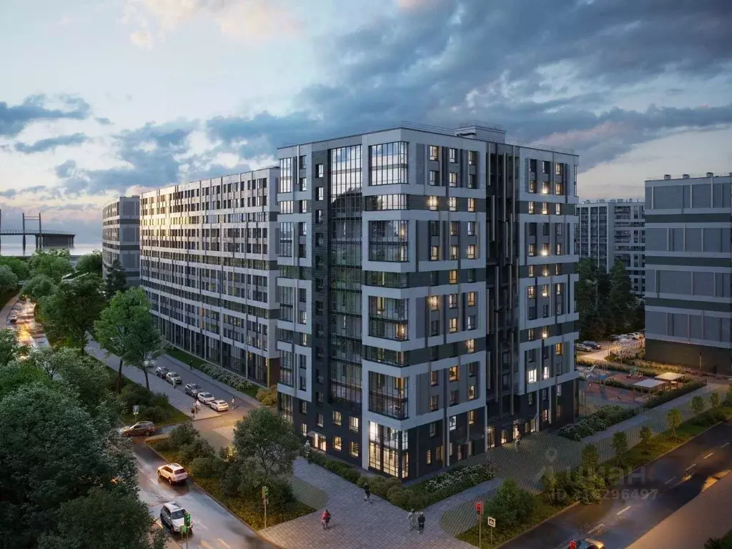 Студия Санкт-Петербург бул. Головнина, 6к1 (33.1 м) - Фото 1
