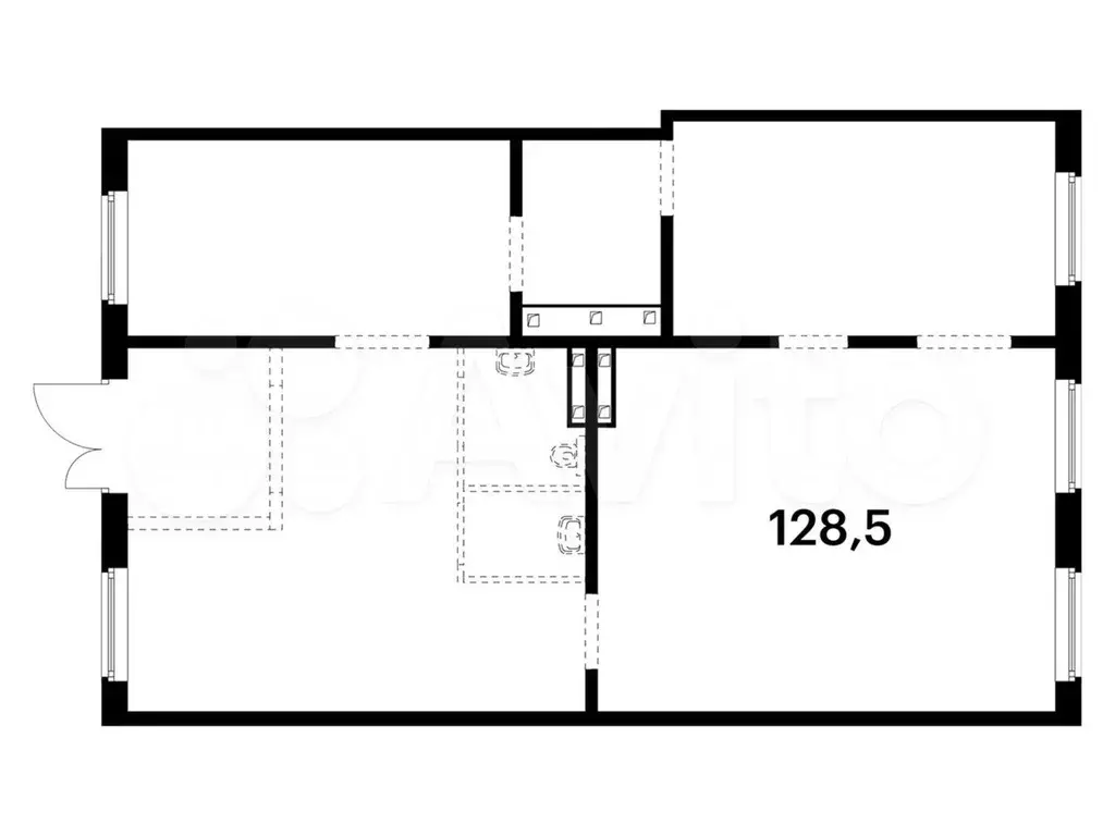 Продам помещение свободного назначения, 128.5 м - Фото 0