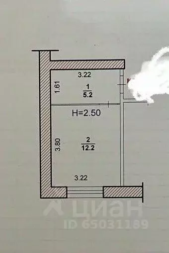 Комната Волгоградская область, Волжский бул. Профсоюзов, 30 (17.4 м) - Фото 1