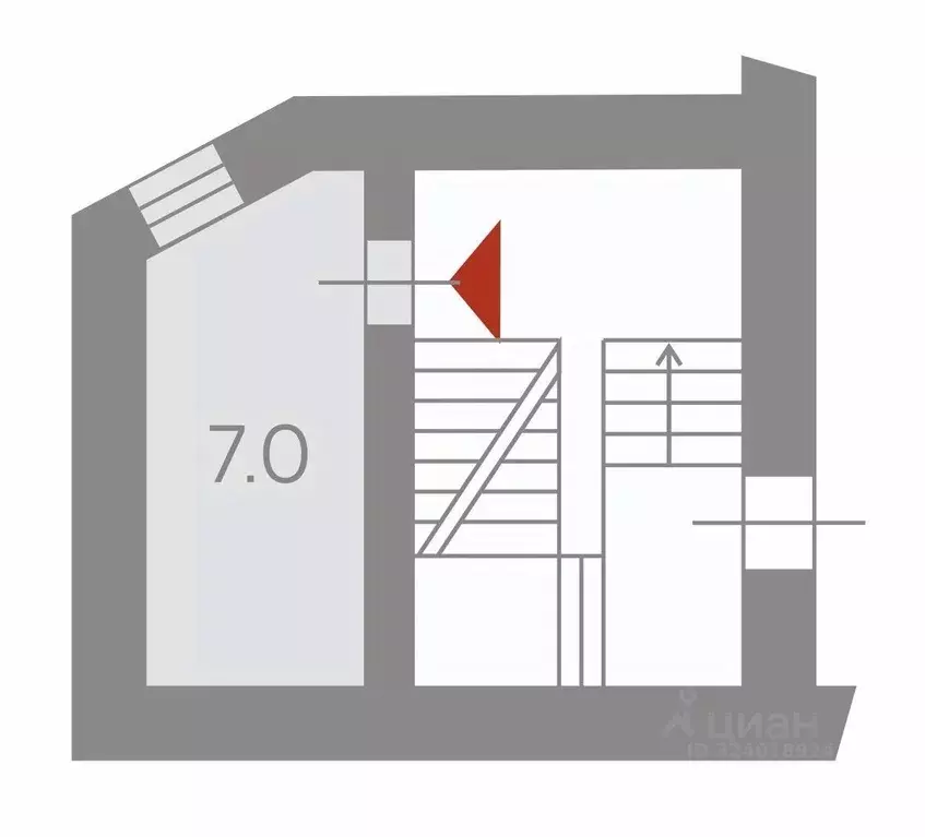 Офис в Санкт-Петербург 7-я Васильевского острова линия, 8Б (7 м) - Фото 2