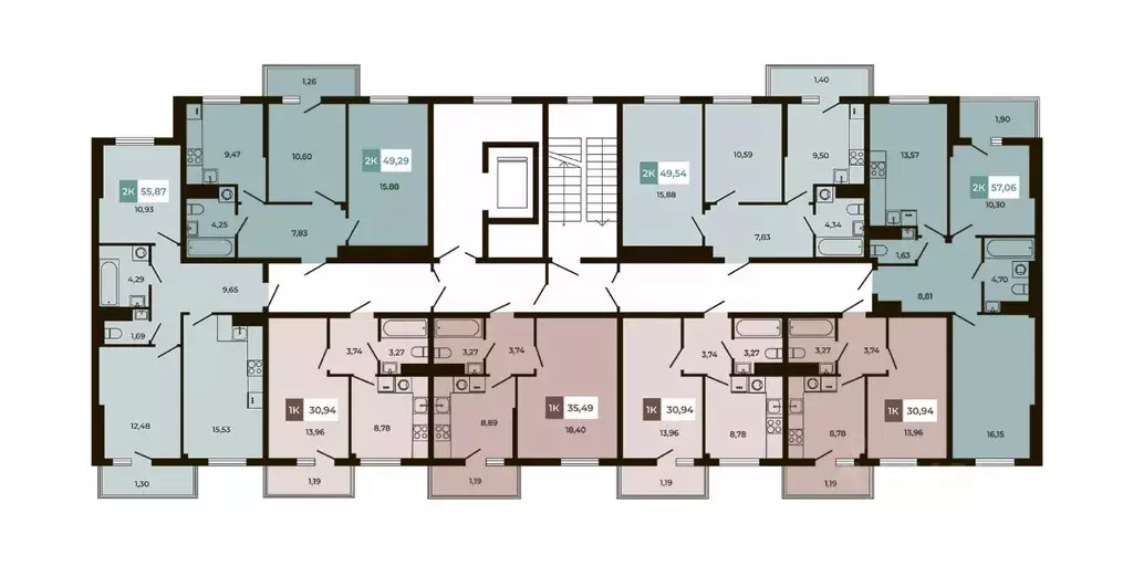 2-к кв. Ростовская область, Аксайский район, Щепкинское с/пос, пос. ... - Фото 2