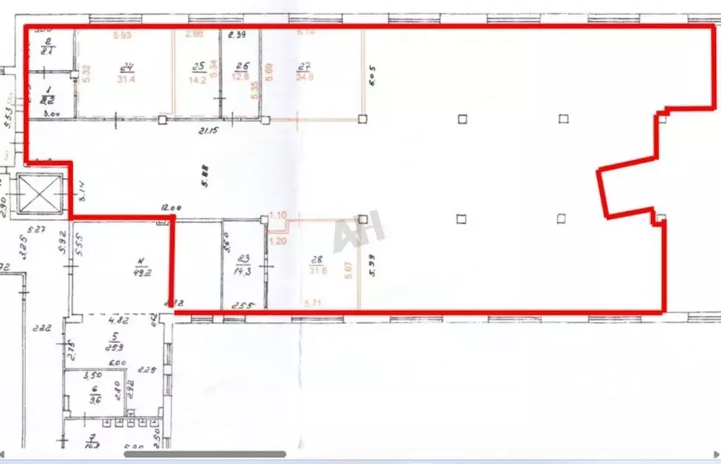 Офис в Москва Полковая ул., 3 (600 м) - Фото 2