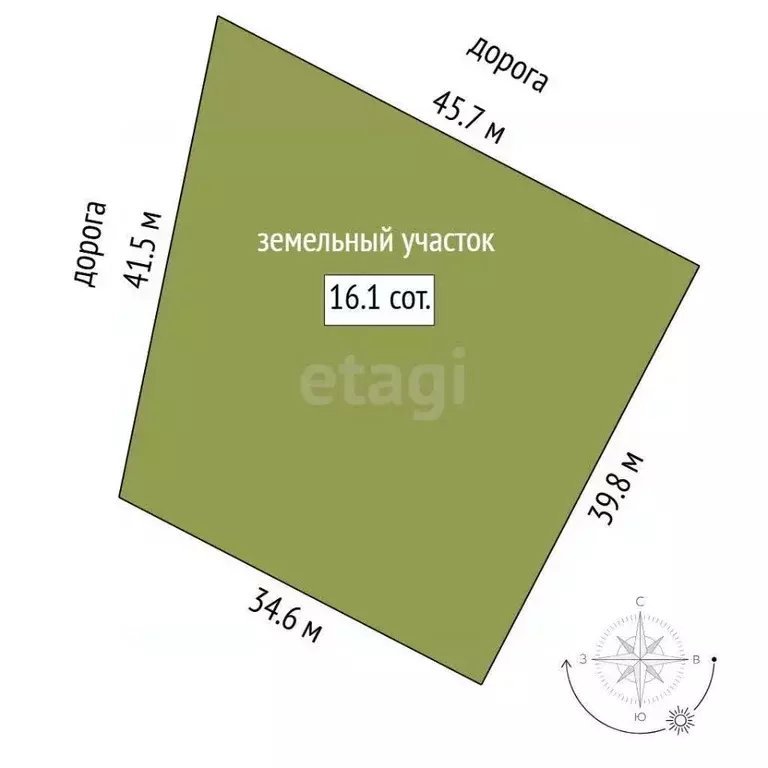 Участок в Тюменская область, Нижнетавдинский муниципальный округ, д. ... - Фото 2