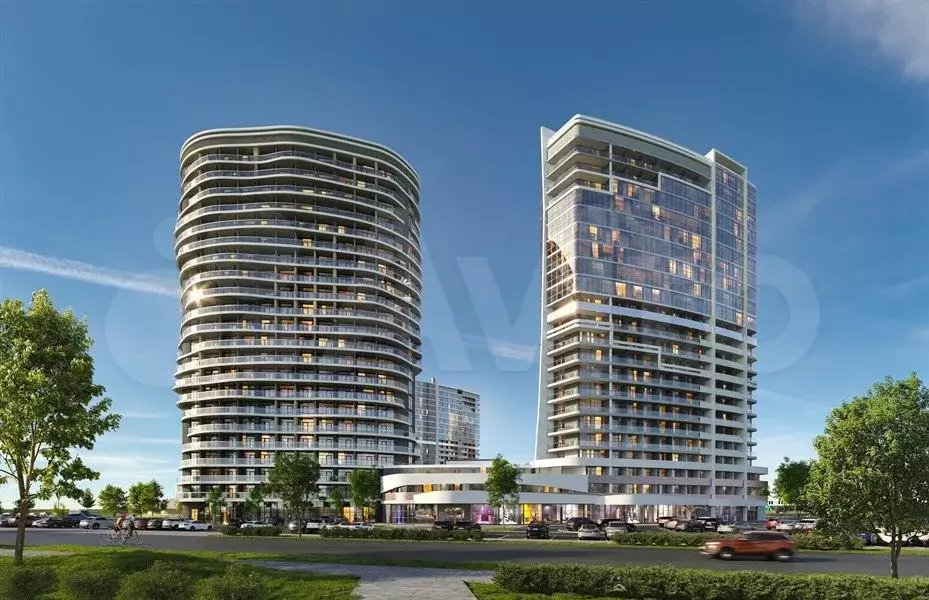 Апартаменты-студия, 27,4 м, 18/22 эт. - Фото 0