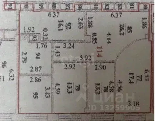 Офис в Липецкая область, Липецк пл. Петра Великого, 5 (105 м) - Фото 1