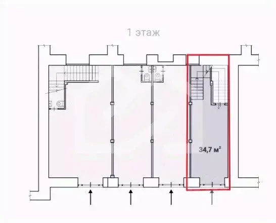 Помещение свободного назначения в Москва ул. Кузнецкий Мост, 22с4 (119 ... - Фото 2