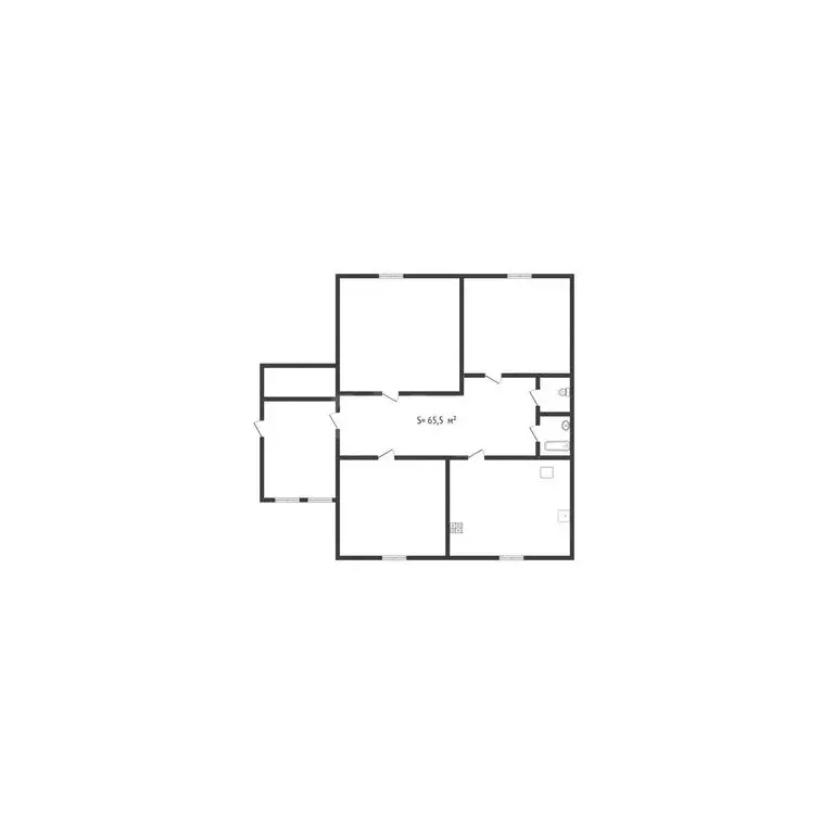 Дом в посёлок Линёвский, 1-я Новая улица (65.5 м) - Фото 2